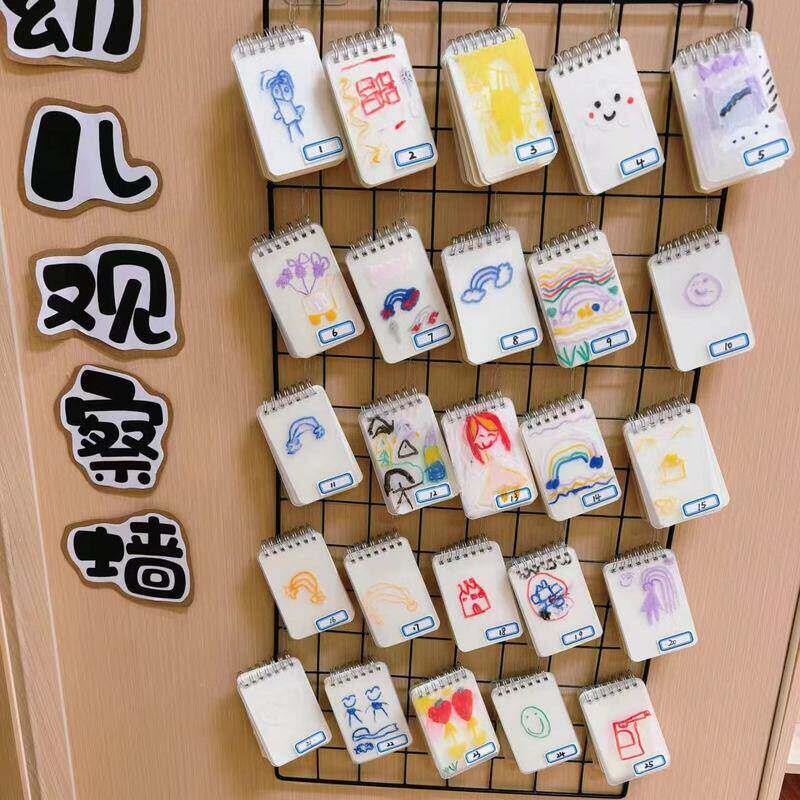 幼儿园教室观察墙迷你线圈笔记本