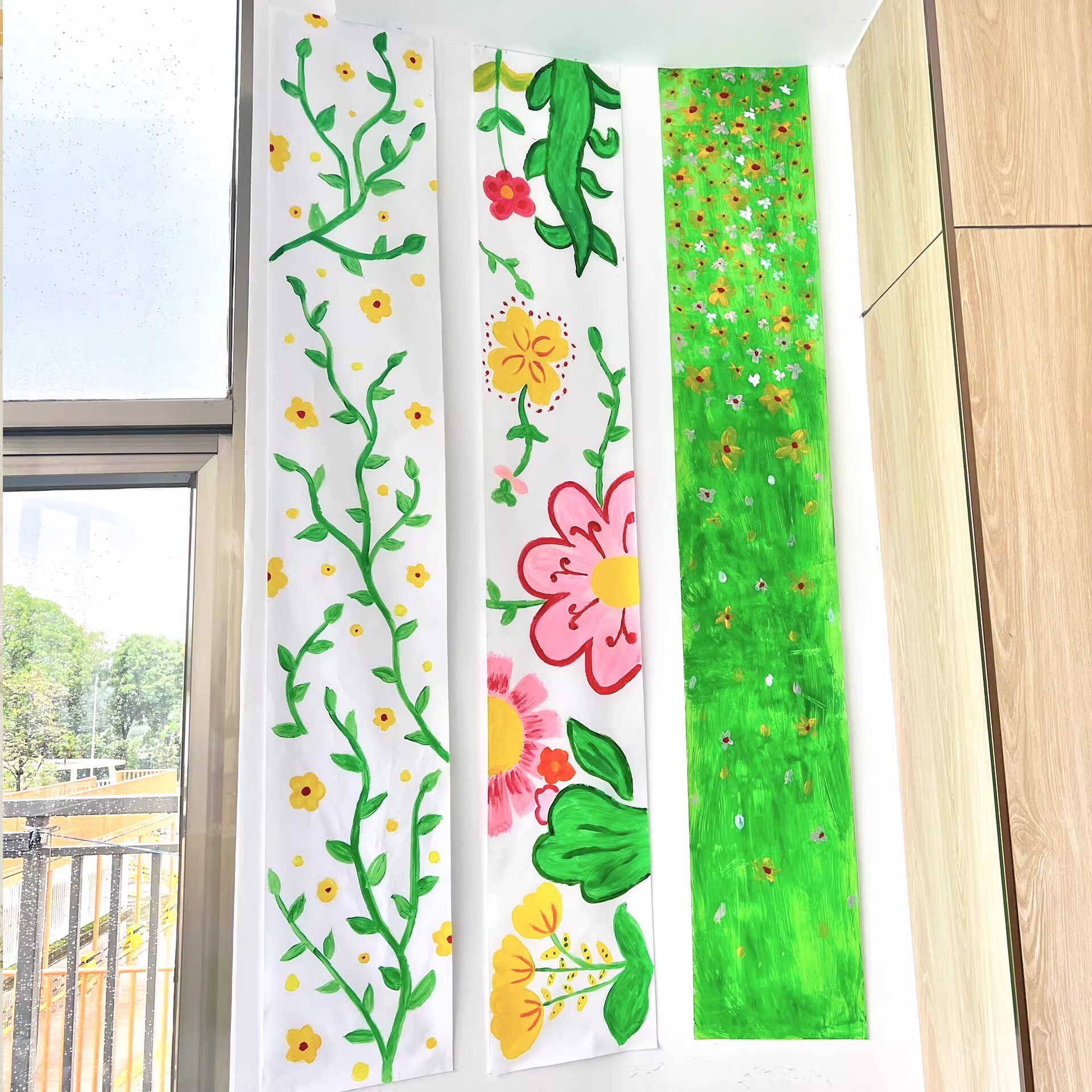 幼儿园美工区绘画专用画纸教室