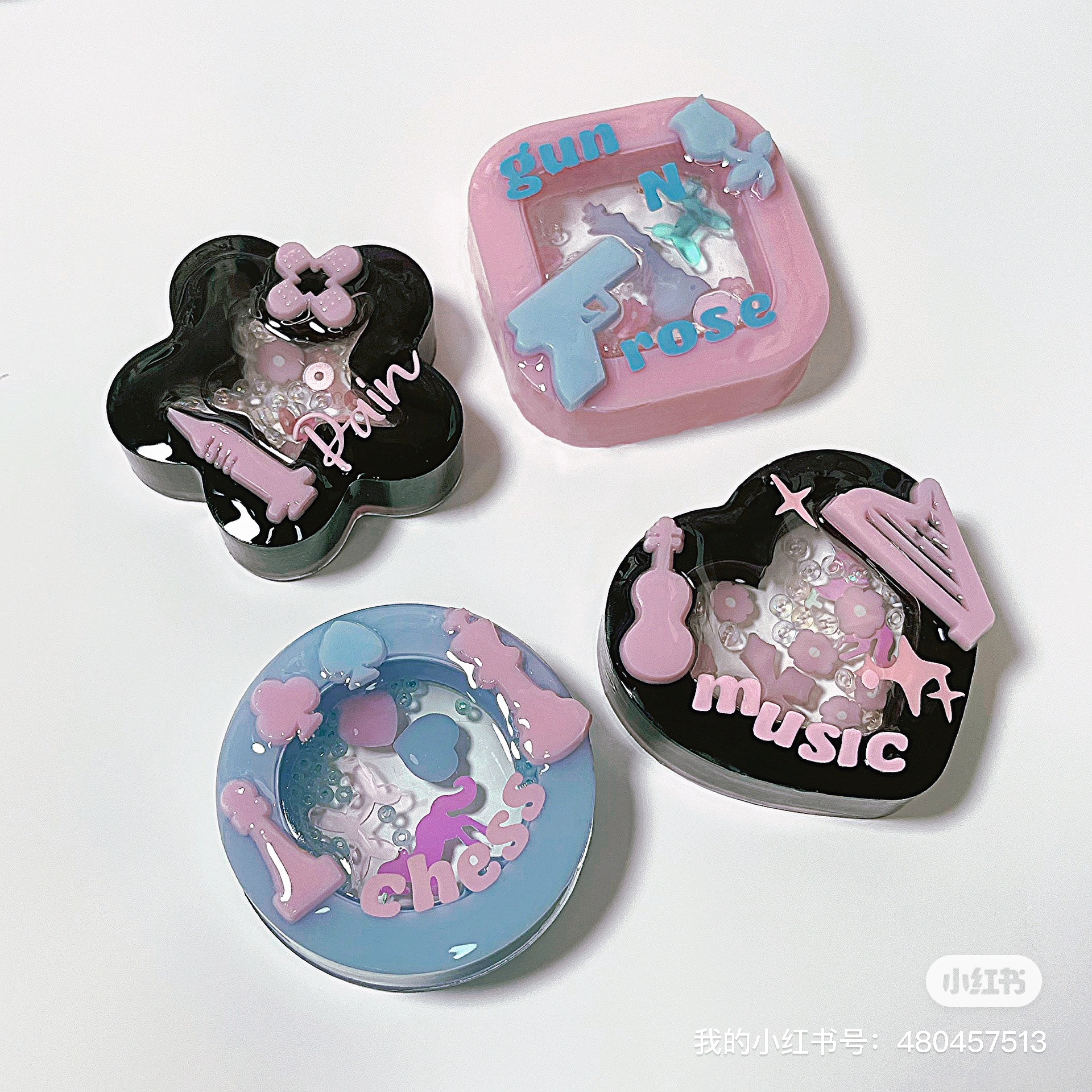 QUEENT滴胶基础流沙模具系列