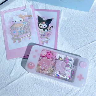 Mochigg授权款  QUEENT流沙模具 星之卡比游戏机 小配件   0381