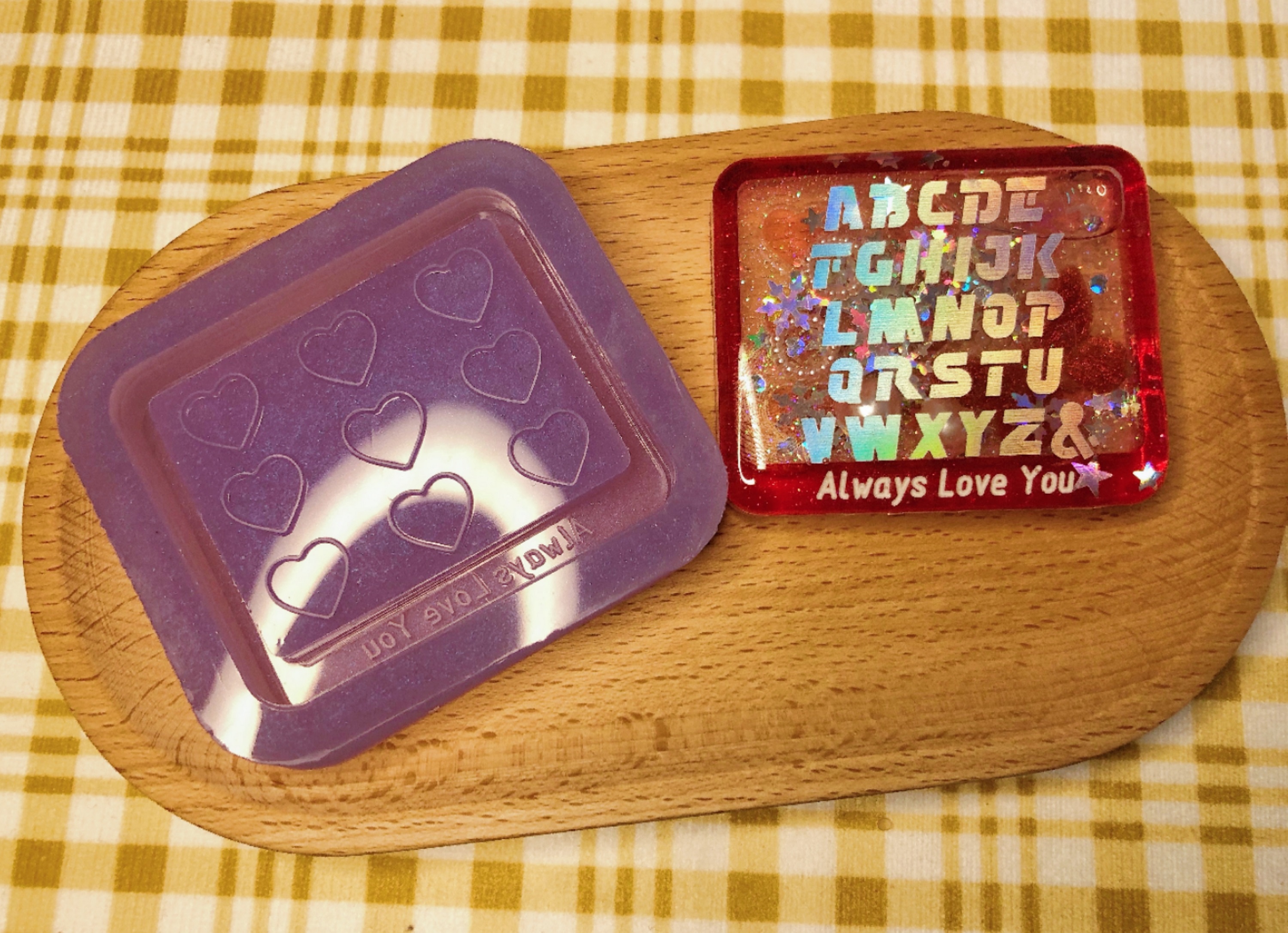 QUEENT流沙模具爱心框