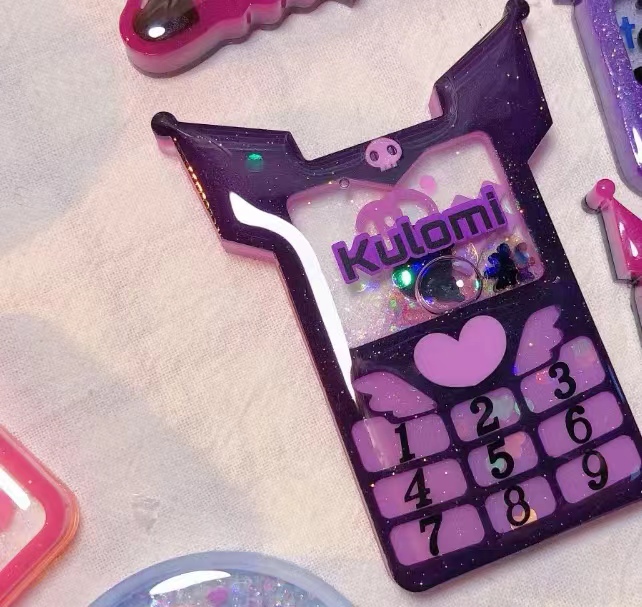 queent滴胶手作独家自制流沙模具