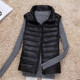 显瘦背心羽绒服轻薄马夹大码 修身 坎肩清仓 马甲女秋冬短款 2025新款