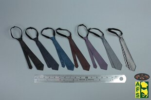 AFS型人坊 1/6兵人人偶配件散件 西装西服衬衫 领带多色 现货