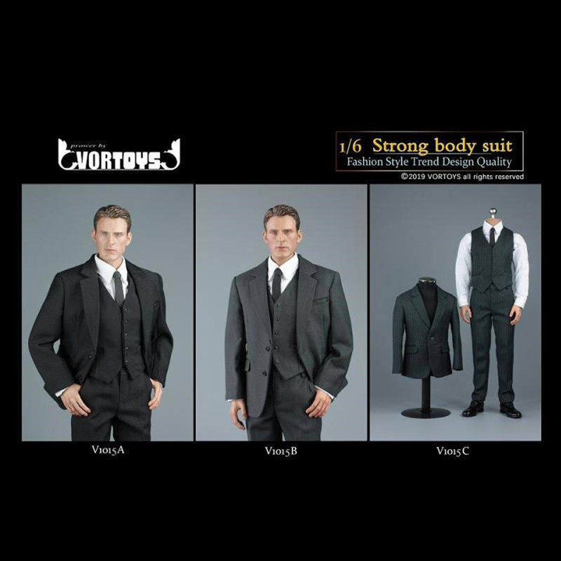 VORTOYS1/6兵人美国队长西装