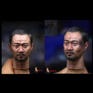 十二点 1/6比例 水门桥志愿军炮手胡军 TM010 A/B 兵人头雕 现货