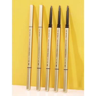 正品小金条眉笔女防水防汗持久不脱色根根分明野生眉超细头极细双