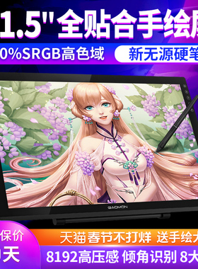 高漫G22数位屏手绘屏电脑绘画屏绘图屏手写屏液晶数位板手绘板