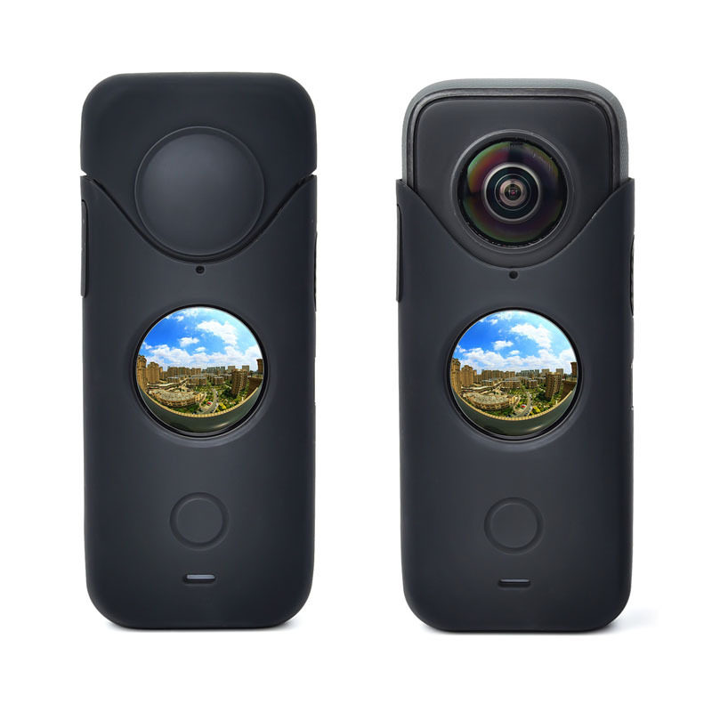 파노라마 카메라 섀도우 스톤 INSTA360 ONE X2 보호 케이스 X3 렌즈 스크린 바디 실리콘 케이스 액세서리