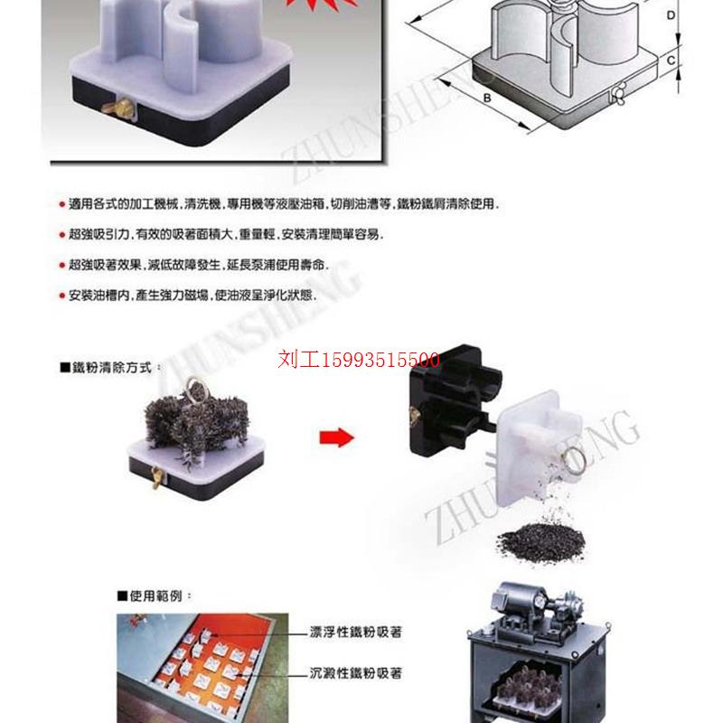 米其林精密工具授权代理 磁性油槽除粉器 手提除粉器价格  型号全