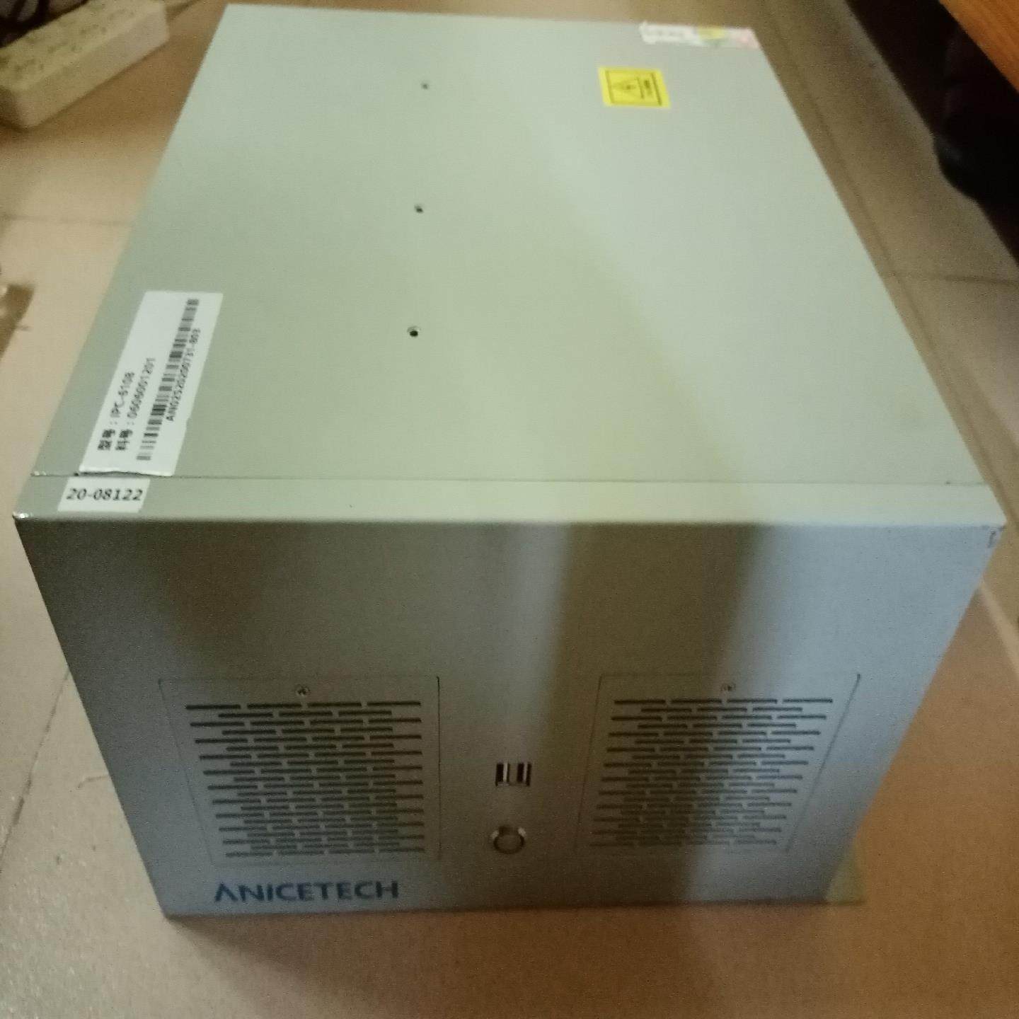 研华IPC-6108工控机 开盖内侧有缺件外观成色新实{天意设备}