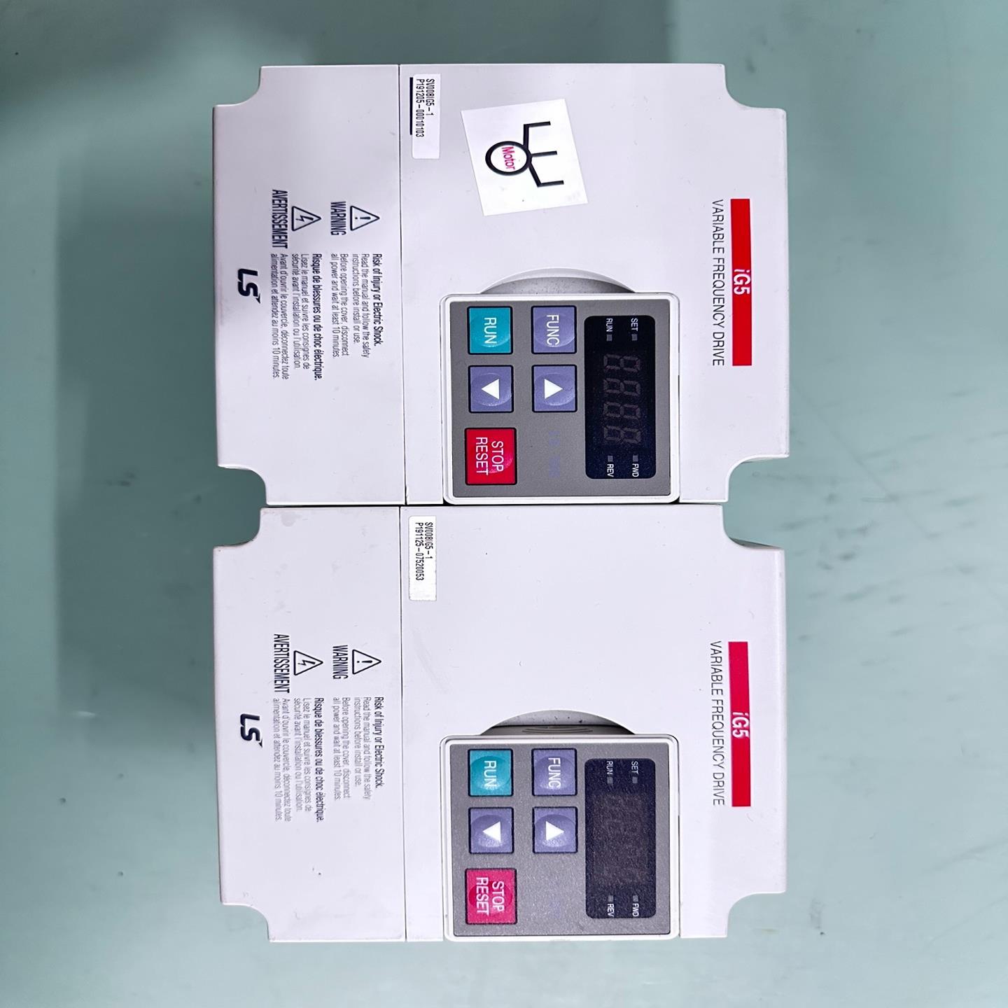 Ls变频器SV008IG5-1 单相220V 9成新 功能包{天意设备}