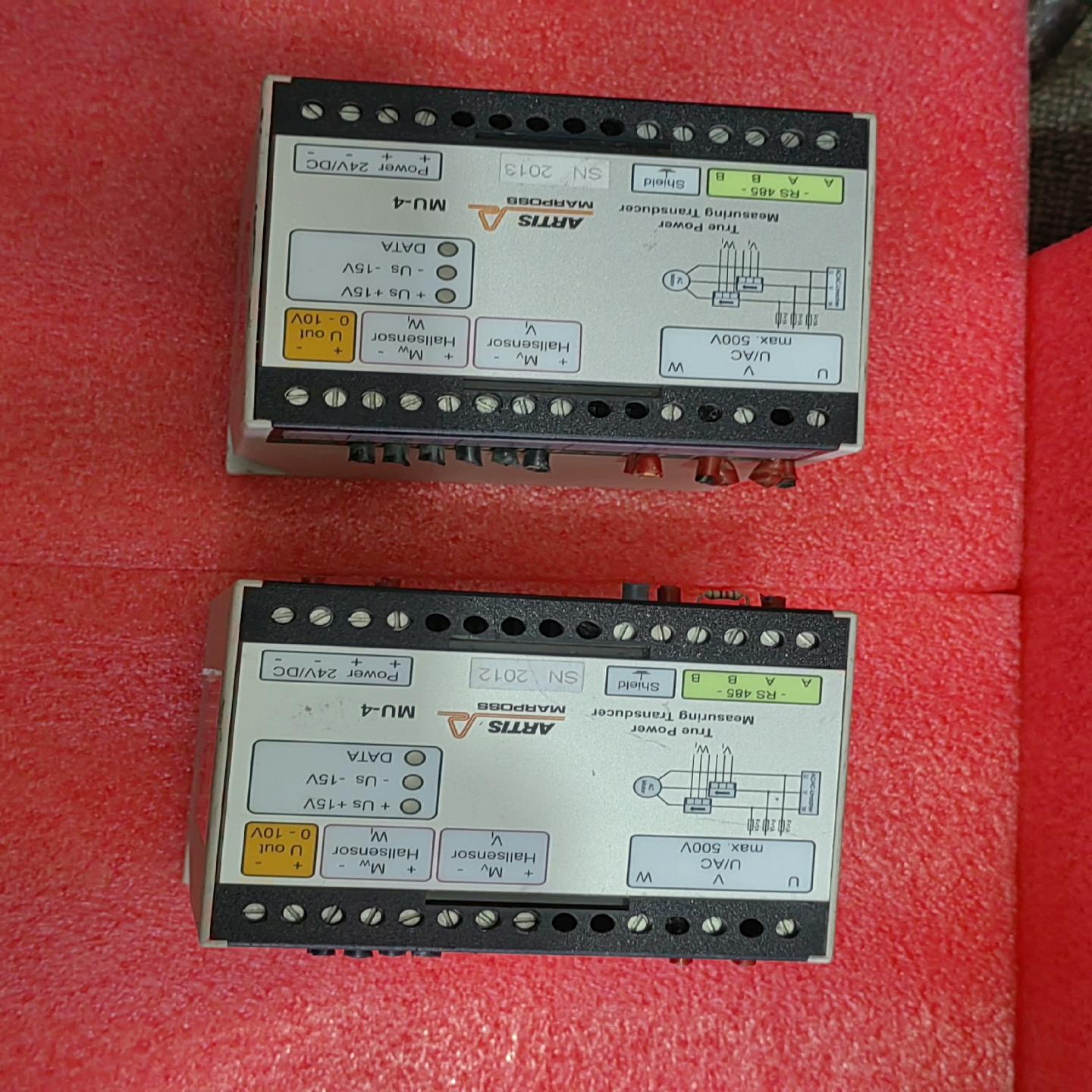 ARTIS安全续电器MU-4两个实物图{天意设备}