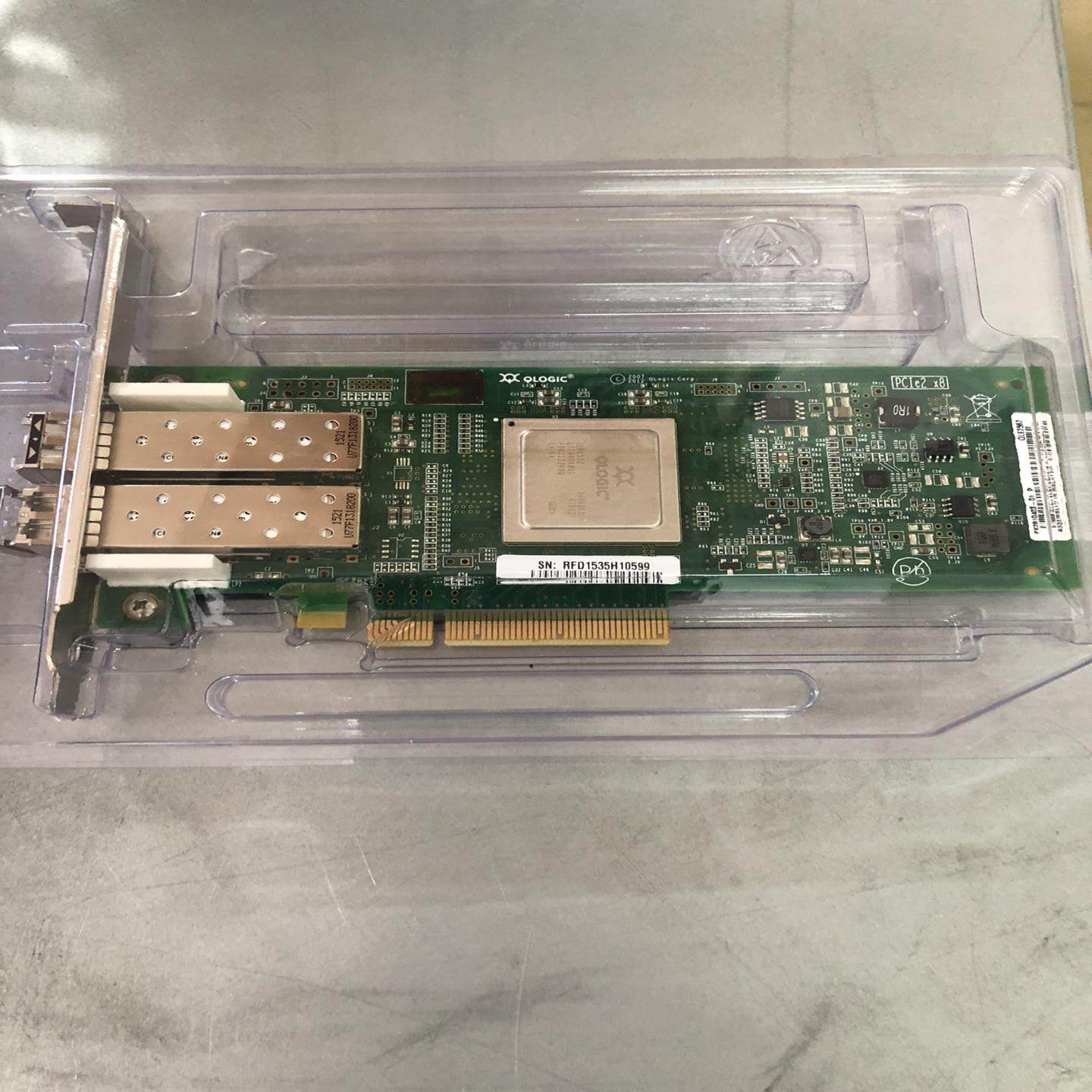 QLogic QLE2562HBA卡 8G 双口光纤HBA卡{天意设备}