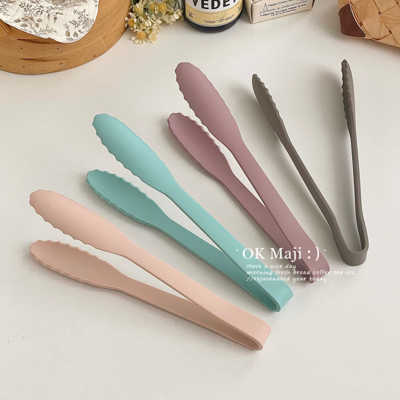 食品级厨房防烫硅胶烤肉夹