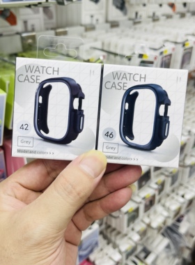 适用AppleWatchS10保护壳S9苹果iWatch9保护ultra手表套S87防摔SE