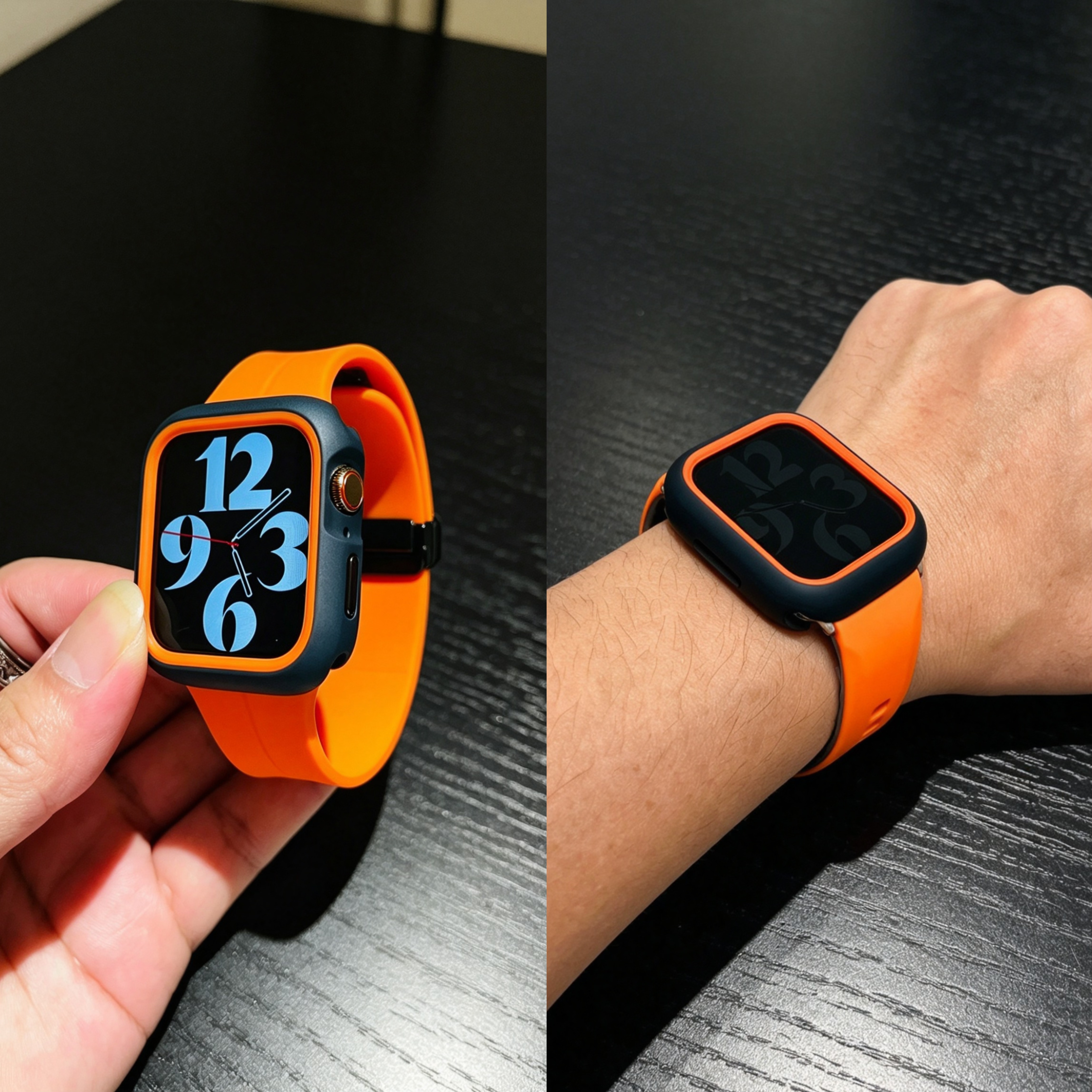 适用苹果手表S11保护壳Ultra表壳S10保护膜applewatch987保护套SE