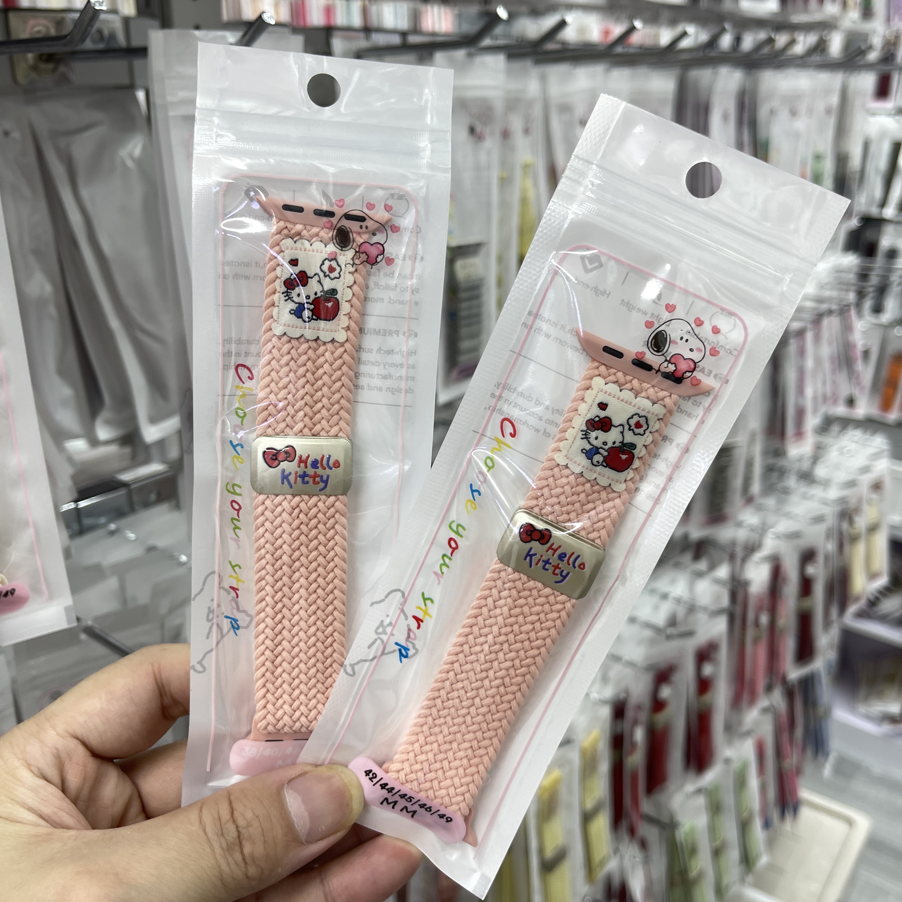 通用接口35MM子腾园/果芯云/好记星5G儿童腕电话手表透气替换表带