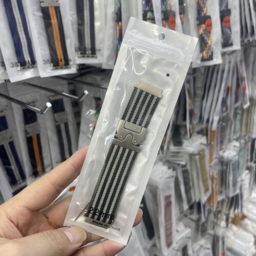 【华强北优选】适用华为GT54伞扣编织高级表带Watch3荣耀4Pro腕带