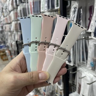 【华强北优选】适用iwatch11新色s10ProMax表带5g智能硅胶手表带