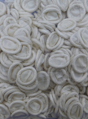 白色卷指套一次性指套防静电无尘电子工业橡胶劳保美容美甲手指套