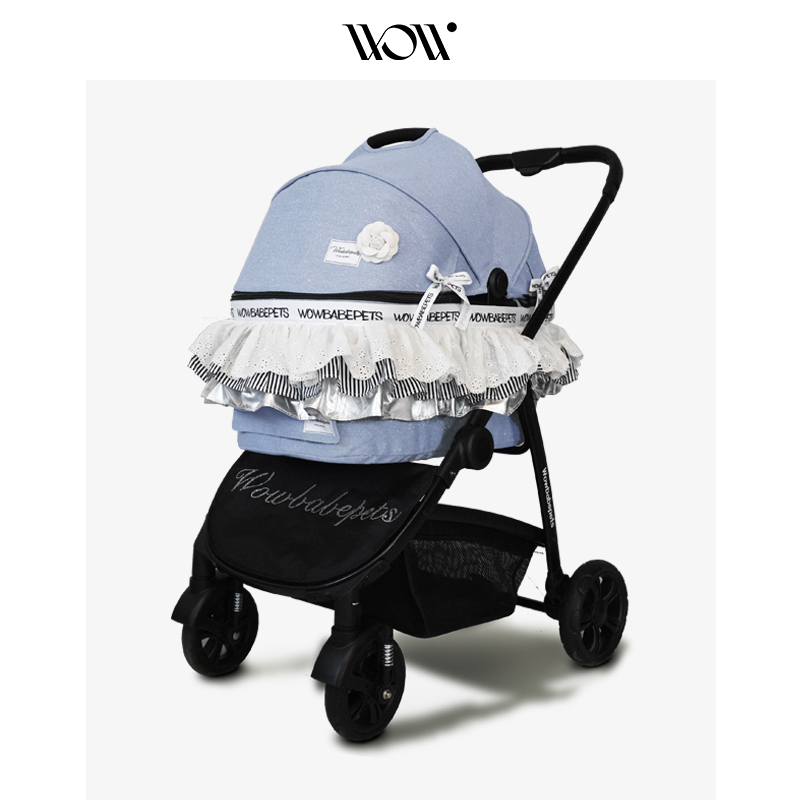 轻便可折叠狗推车包邮