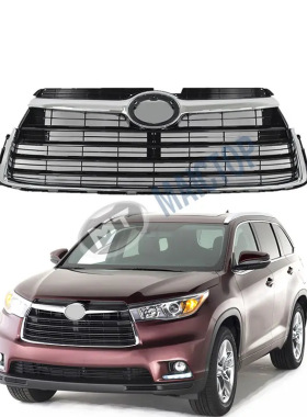 适用于2014/2015/2016年款汉兰达Highlander中网前中网格栅
