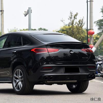 适用奔驰GLE Coupe C167 GLE350 450 GLE53 AMG尾翼扰流板改装