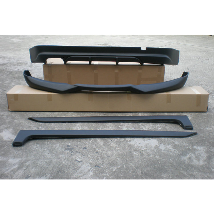 适用于宝马3系pu包围 新宝马e90改装小包围 LCI加装包围09-11款