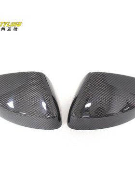 适用于奥迪新A3RS3S3碳纤维后视镜壳罩Carbonfiber miirror cover