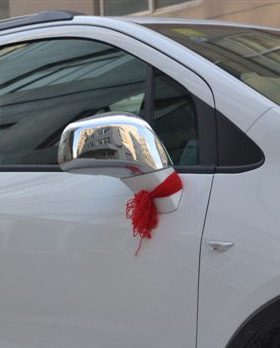 适用于14-18款欧宝Opel Vauxhall Mokka X倒车镜盖后视镜框改装饰