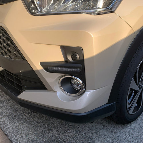 适用于丰田RAIZE改装前雾灯转向灯圈框雾灯罩raize改装配件装饰条