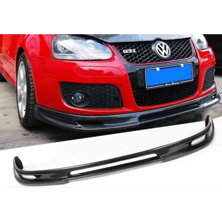 适用大众高尔夫5 GOLF GTI5 MK5 ABT款碳纤前唇 GTI5 MK5头唇前铲