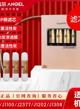 安吉尔韩式快接滤芯J1207-ROB8a/J1308/J1102/J1100/正品原装全套