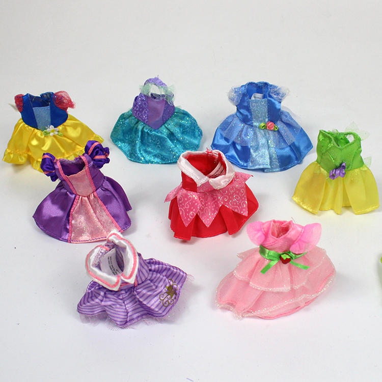 娃娃配件礼服换装迷你女孩玩具