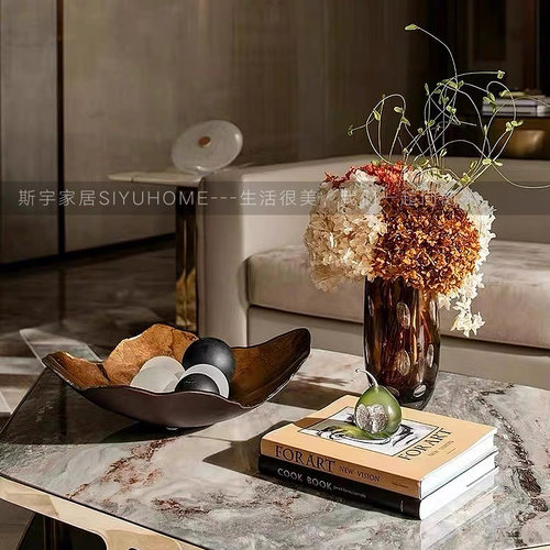 客厅茶几摆件花艺装饰品