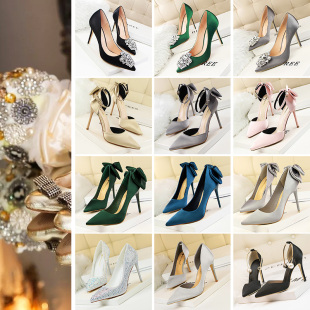 鞋 女士衣帽间衣柜女鞋 柜装 拍摄道具鞋 衣帽间摆件 饰鞋 样板房高跟鞋