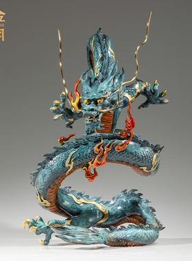 桌面工艺品黄铜新中式
