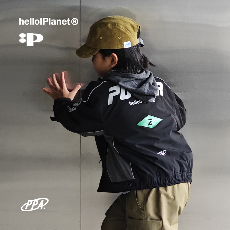 现ppapa机车服薄棉儿童长袖外套