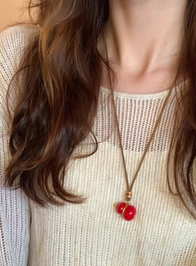 新中式葫芦吊坠项链时尚轻奢