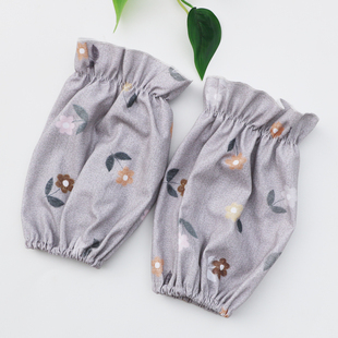 新款短绒办公室防脏袖套全棉上班高颜值护袖学生防污羽绒服袖筒