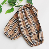 秋冬季 套上班办公简约棉衣短款 新款 韩版 气质百搭长款 袖 套袖 羽绒服