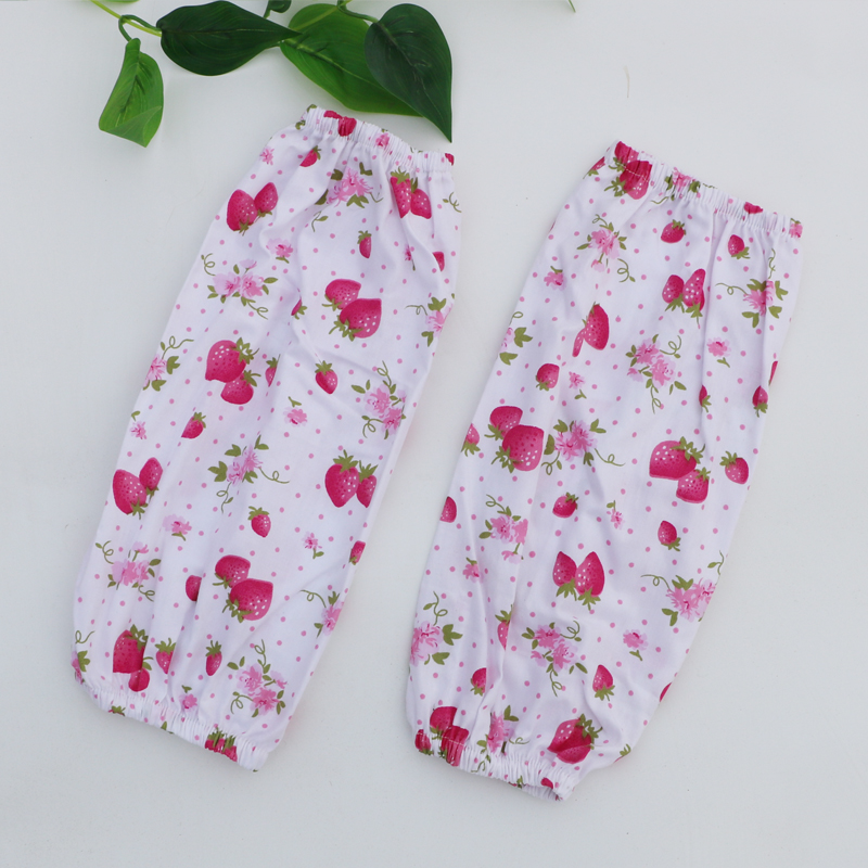 春夏款长款纯棉女士袖套