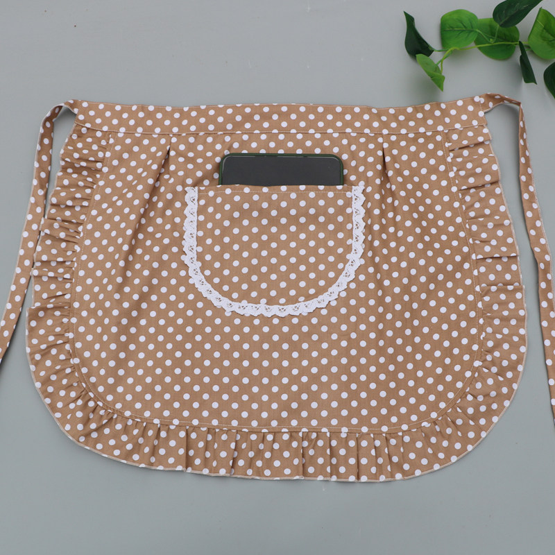 围裙半身纯棉围腰防水防油女式厨房专用围兜做饭日式时尚短半截,家庭/个人清洁工具,围裙,淘宝优惠券,粉丝福利购,淘宝优惠卷