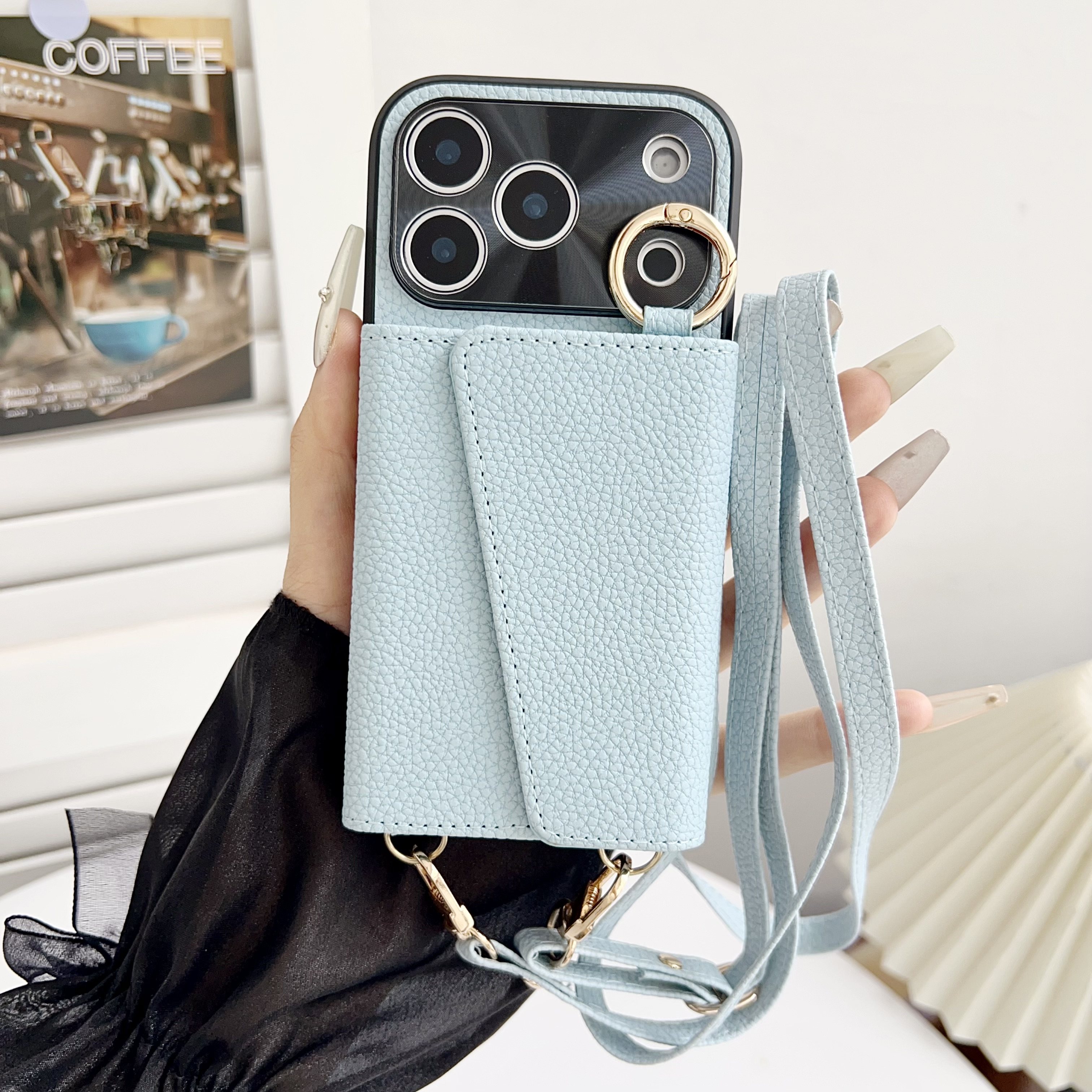 17air高级感钱包适用苹果17promax手机壳iPhone16plus带卡套15pro零钱包14可插卡13卡夹12放小卡I11挂绳一体,3C数码配件,手机保护套/壳,淘宝优惠券,粉丝福利购,淘宝优惠卷