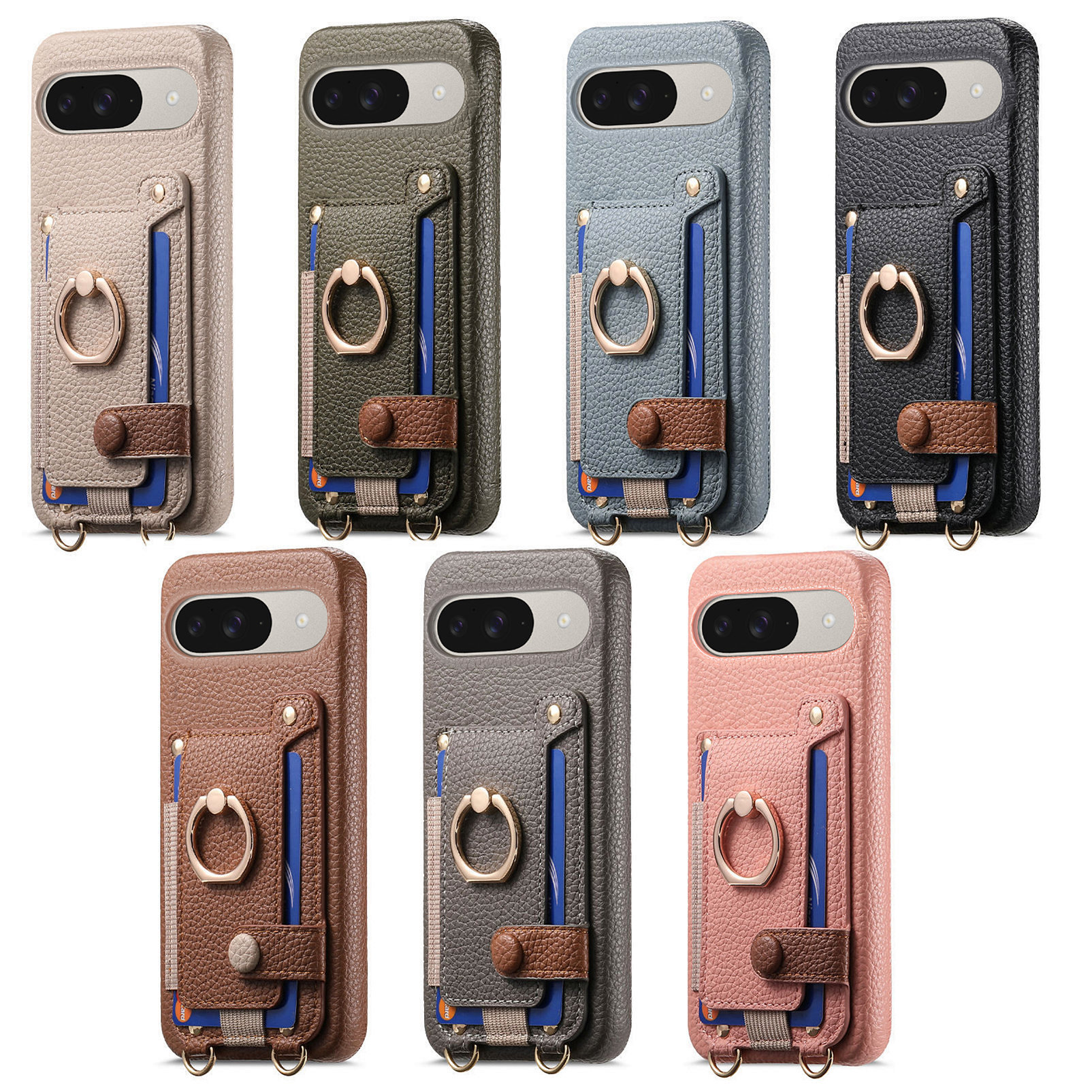 谷歌GooglePixel10手机壳带卡包