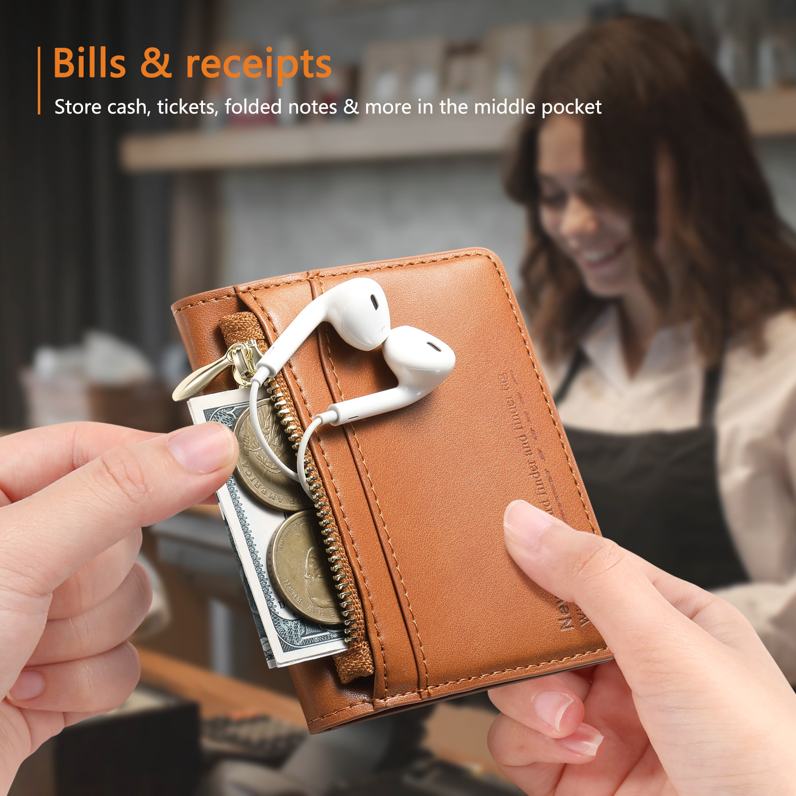 新款女士小卡包简约超薄证件包迷你抽卡式钱包带卡套轻简易小卡包小巧超轻薄款卡夹可爱撞色学生卡套零钱包