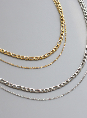 费加罗项链简约双层叠戴