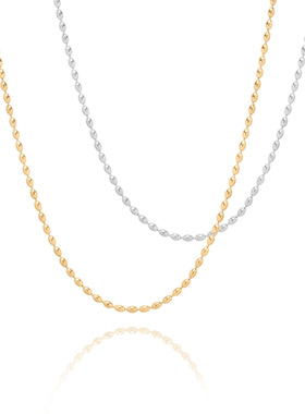 时尚简约钛钢项链豆豆链