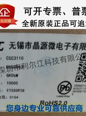 晶源微全新现货CSC3110 TSSOP28 原装正品